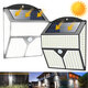 1/2Pcs 436LED Solar Light Infrared Motion Sensor Garden Security Wall Light New