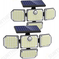 181LED Four-head Solar Light Outdoor Garden Light Human Body Induction Wall Light Garden Lighting Street Light 181LED Four-head Solar Light Outdoor Garden Light Human Body Induction Wall Light Garden Lighting Street Light