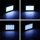 2pcs Solar Power 20 LED PIR Motion Sensor Wall Light Waterproof Outdoor Path Yard Garden Security Lamp