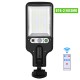 3 Light Mode LED Solar Street Light Outdoor Waterproof Motion Sensor Security Lighting for Garden Patio Path Yard