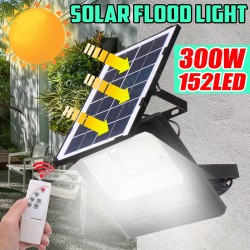 300W Solar Powered LED Street Wall Flood Lamp Garden Spotlight with 5M Extension Wire + Remote Control 300W Solar Powered LED Street Wall Flood Lamp Garden Spotlight with 5M Extension Wire + Remote Control