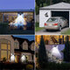 300W Solar Powered LED Street Wall Flood Lamp Garden Spotlight with 5M Extension Wire + Remote Control