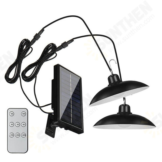 30W LED Split Solar Light Outdoor Waterproof Wall Lamp Sunlight Powered for Garden Street with Remote Control