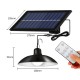 30W LED Split Solar Light Outdoor Waterproof Wall Lamp Sunlight Powered for Garden Street with Remote Control