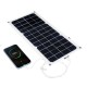 30W Solar Panel 12V Polycrystalline USB Power Portable Outdoor Cycle Camping Hiking Travel Solar Cell Phone Charger