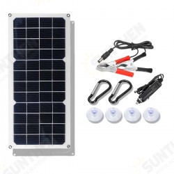 30W Solar Panel 12V Polycrystalline USB Power Portable Outdoor Cycle Camping Hiking Travel Solar Cell Phone Charger 30W Solar Panel 12V Polycrystalline USB Power Portable Outdoor Cycle Camping Hiking Travel Solar Cell Phone Charger