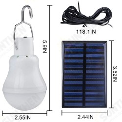 3W LED Solar Bulb Light Waterproof Outdoor Portable Hanging Emergency Sunlight Powered Lamp USB Charging 3W LED Solar Bulb Light Waterproof Outdoor Portable Hanging Emergency Sunlight Powered Lamp USB Charging