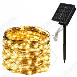 5M/10M/20M Solar Powered LED String Lights 8 Modes Waterproof Outdoor Garden Home Decoration 5M/10M/20M Solar Powered LED String Lights 8 Modes Waterproof Outdoor Garden Home Decoration