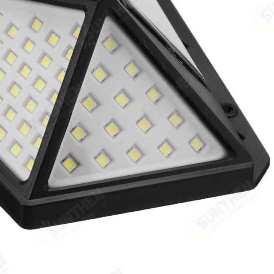 100 LED Solar Powered PIR Motion Sensor Wall Light Outdoor Garden Lamp 3 Modes