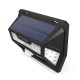 BW-OLT1 Solar Power 62 LED PIR Motion Sensor Wall Light Wide Angle Waterproof for Outdoor Garden Path Yard Security Lamp