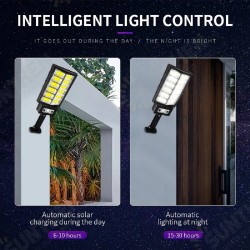 LED Solar Spotlights PIR Motion Sensor Solar Wall Lamp Outdoor Waterproof Solar Powered Sunlight for Garden Decoration LED Solar Spotlights PIR Motion Sensor Solar Wall Lamp Outdoor Waterproof Solar Powered Sunlight for Garden Decoration