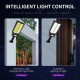 LED Solar Spotlights PIR Motion Sensor Solar Wall Lamp Outdoor Waterproof Solar Powered Sunlight for Garden Decoration