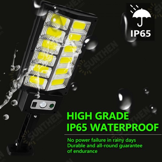 LED Solar Spotlights PIR Motion Sensor Solar Wall Lamp Outdoor Waterproof Solar Powered Sunlight for Garden Decoration