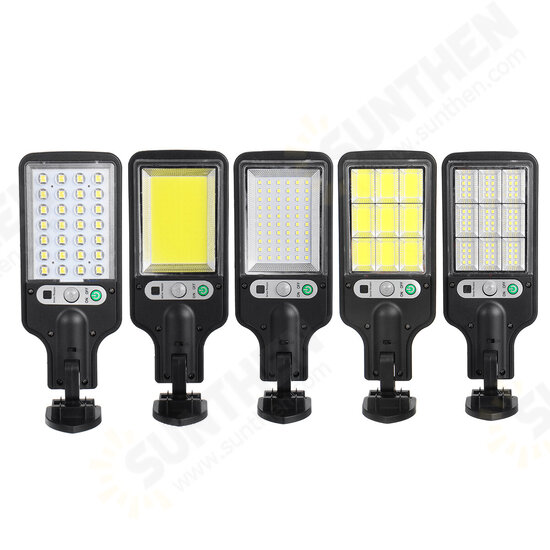 LED Solar Wall Light 3 Modes Motion Sensor Light Control IP65 Waterproof Yard Garden Park Lamp