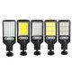 LED Solar Wall Light 3 Modes Motion Sensor Light Control IP65 Waterproof Yard Garden Park Lamp