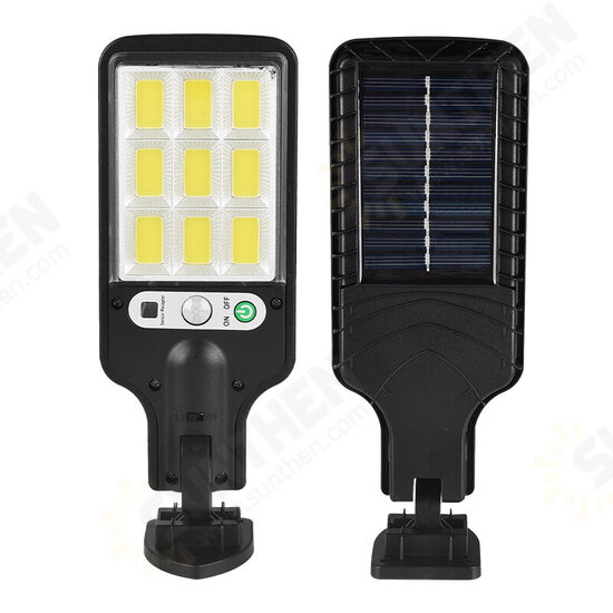 LED Solar Wall Light 3 Modes Motion Sensor Light Control IP65 Waterproof Yard Garden Park Lamp