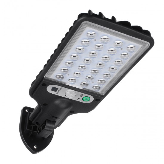 LED Solar Wall Light 3 Modes Motion Sensor Light Control IP65 Waterproof Yard Garden Park Lamp