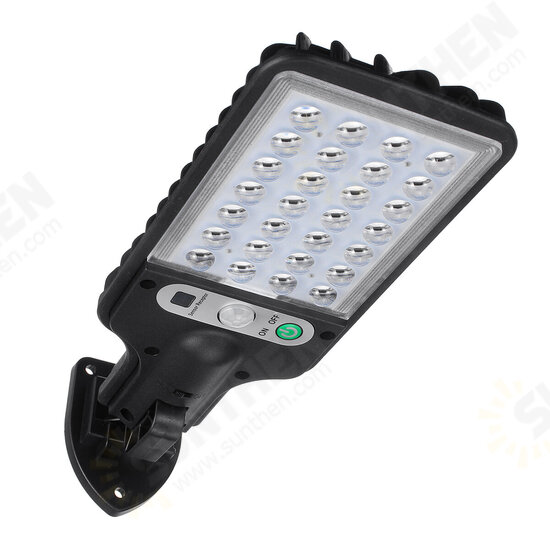 LED Solar Wall Light 3 Modes Motion Sensor Light Control IP65 Waterproof Yard Garden Park Lamp