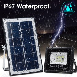 Remote Control LED Solar Panel Light Flood Light Lamp Outdoor Garden Spotlight Remote Control LED Solar Panel Light Flood Light Lamp Outdoor Garden Spotlight