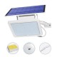 Solar Panel LED Light Sensor Wall Street Lamp Adjustable Floodlight Waterproof For Outdoor Lawn Garden