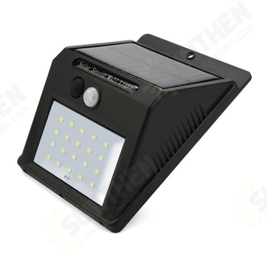 Solar Power 20 LED PIR Motion Sensor Wall Light Waterproof Outdoor Path Yard Garden Security Lamp