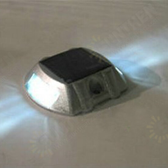 Solar Power White 6LED Road Driveway Pathway Stair Lights