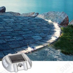 Solar Power White 6LED Road Driveway Pathway Stair Lights Solar Power White 6LED Road Driveway Pathway Stair Lights