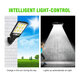 Solar Street Lights Outdoor Solar Lamp With 3 Light Mode Waterproof Motion Sensor Security Lighting for Garden Patio Path Yard