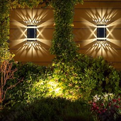 Solar Wall lamp LED Courtyard Garden Wall Light Outdoor Waterproof IP65 Wall Holidays Decoration Solar Wall lamp LED Courtyard Garden Wall Light Outdoor Waterproof IP65 Wall Holidays Decoration