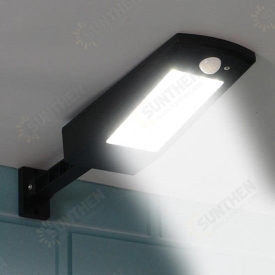 Solar powered Motion Sensor 48 LED Street Light Waterproof Adujustable Wall Lamp for Outdoor Garden