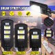 100/200/300COB LED Solar Street Light PIR Motion Sensor Outdoor Wall Lamp+Remote Control