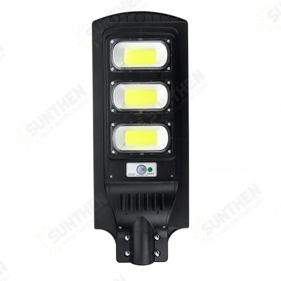 100/200/300COB Remote Solar Wall Street Light PIR Motion Outdoor Garden Light