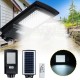 100W LED Solar Street Light Motion Sensor Power Panel Wall Lamp Outdoor Garden IP65 Decor with Remote Control