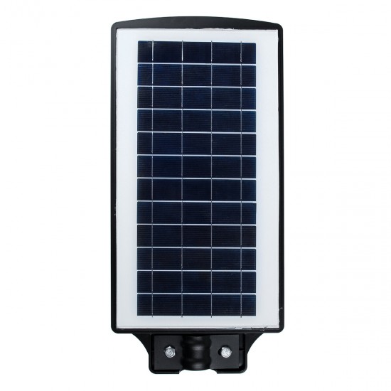 100W LED Solar Street Light Motion Sensor Power Panel Wall Lamp Outdoor Garden IP65 Decor with Remote Control