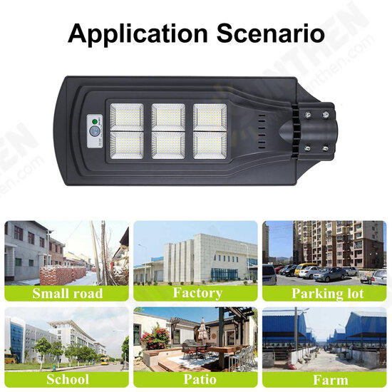 106/261/324 LED Solar Street Light Induction PIR Motion Sensor Garden Wall Lamp