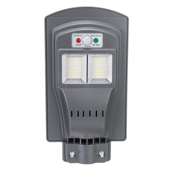 108/216/324LED Solar Street Light Motion Sensor Garden Wall Lamp with Remote Controller
