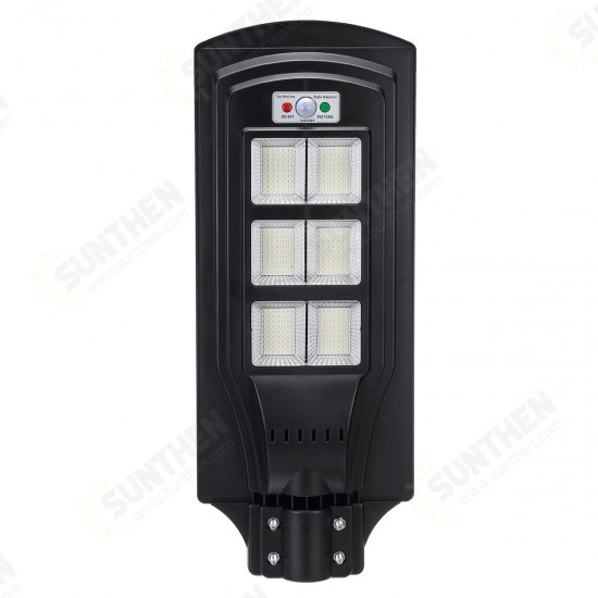 108/216/324LED Solar Street Light Motion Sensor Garden Wall Lamp with Remote Controller