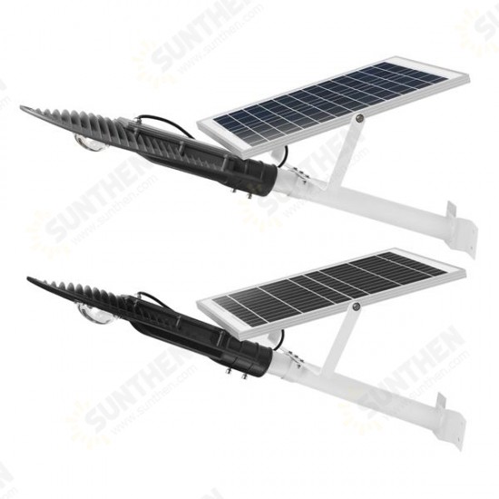 10W Solar Power Light-controlled Sensor LED Street Light Lamp With Pole Waterproof for Outdoor Road