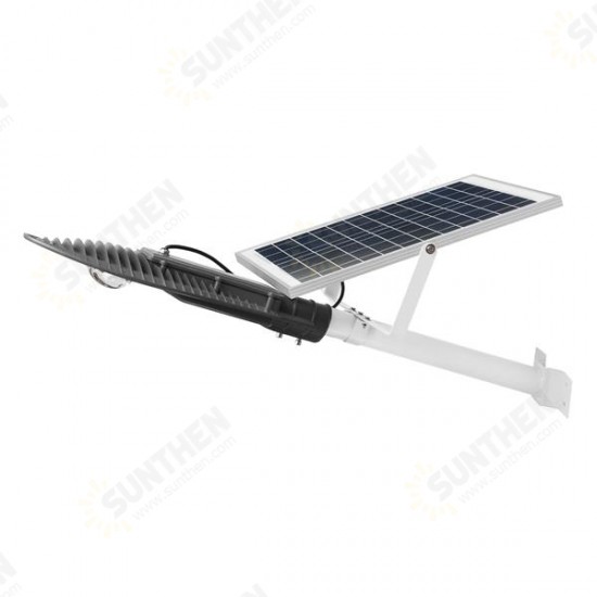 10W Solar Power Light-controlled Sensor LED Street Light Lamp With Pole Waterproof for Outdoor Road