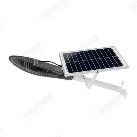 10W Solar Power Light-controlled Sensor LED Street Light Lamp With Pole Waterproof for Outdoor Road