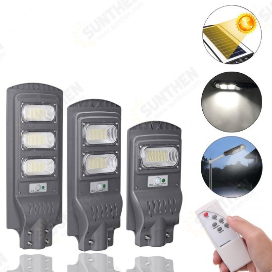 117/234/351 LED Solar Wall Street Light PIR Motion Sensor Outdoor Lamp with Remote Controller