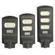 120/240/360W LED Wall Street Light Solar Power Motion Sensing Lamp Garden Remote