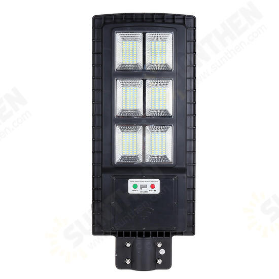 120W 240 LED Solar Street Light PIR Motion Sensor Wall Timing Lamp with Remote