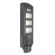 120W LED Solar Powered Wall Street Light PIR Motion Outdoor Garden Lamp