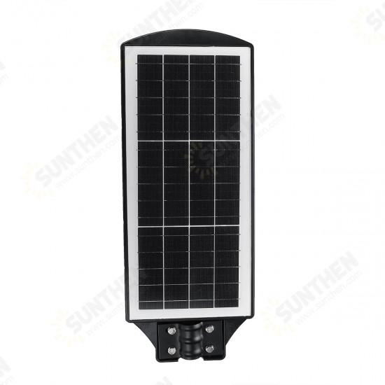 120W LED Solar Powered Wall Street Light PIR Motion Outdoor Garden Lamp