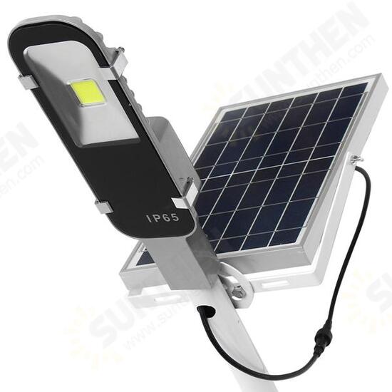 12W Solar Powered LED COB Light-controlled Sensor Street Road Light Waterproof for Outdoor Garden