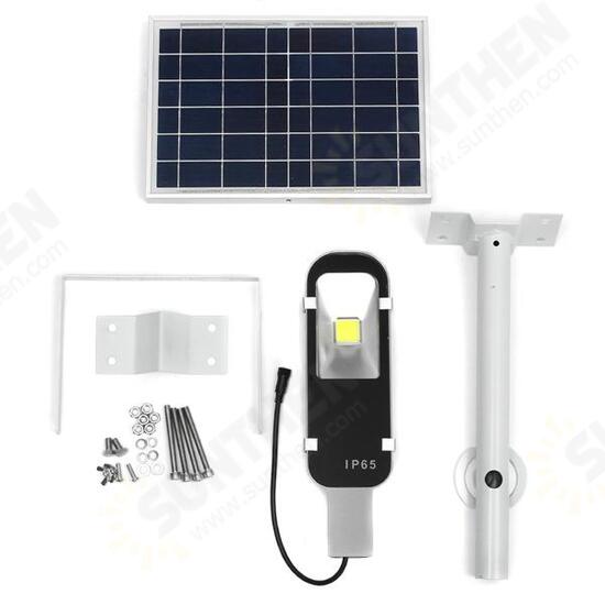 12W Solar Powered LED COB Light-controlled Sensor Street Road Light Waterproof for Outdoor Garden