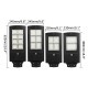 140/160/324/392LED Solar Powered LED Street Light PIR Motion Sensor Wall Lamp + Remote