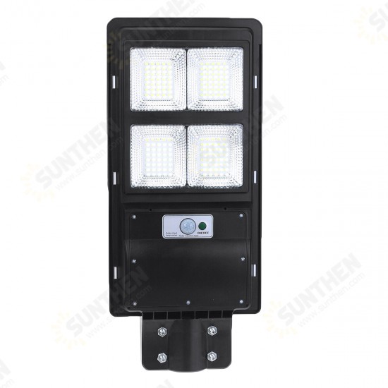 140/210/280LED 60/90/120W Solar Street Light Outdoor Induction Sensor Garden Lamp+Remote