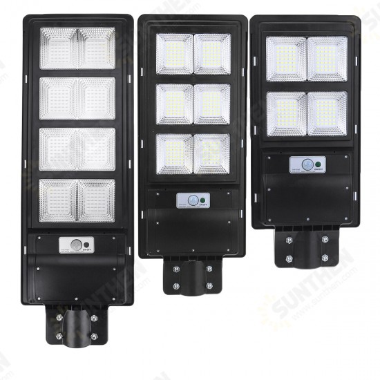 140/210/280LED 60/90/120W Solar Street Light Outdoor Induction Sensor Garden Lamp+Remote